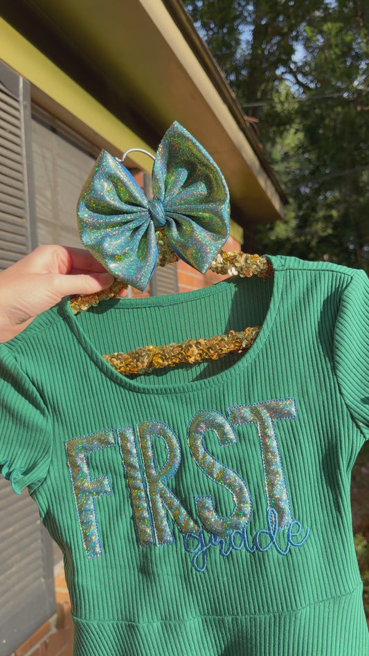 FIRST GRADE DRESS 6Y